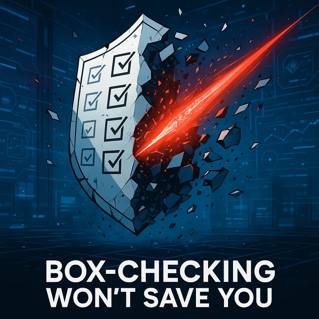 Box-Checking Won't Save You