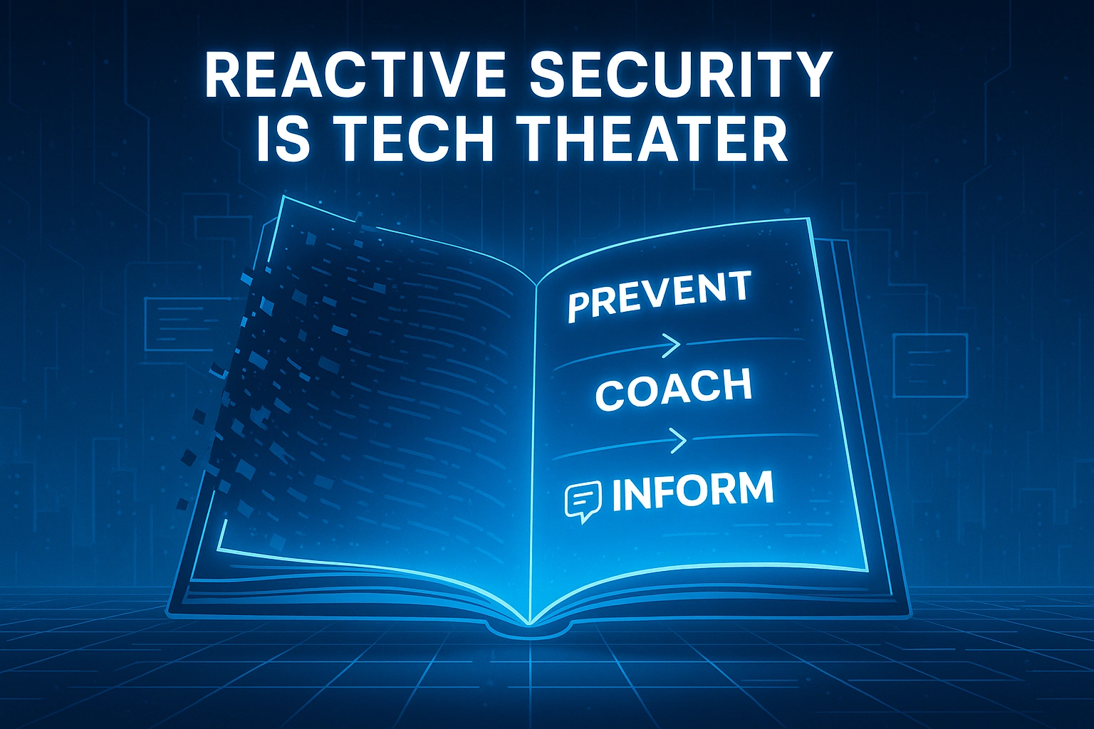 Reactive Security Is Tech Theater: Here's the Real Way to Stop Breaches